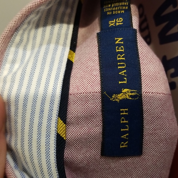 Ralph Lauren Men's button-down XL/TG - Picture 5 of 6